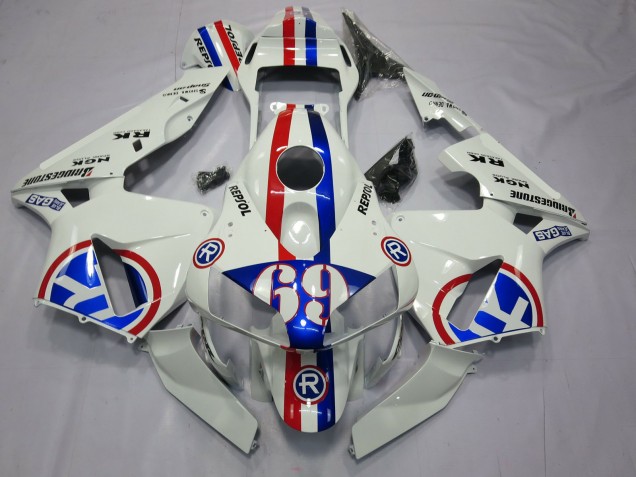 2003-2004 Repsol 69 CBR600RR Motorcycle Fairings