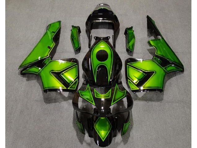 2003-2004 Special Design Green CBR600RR Motorcycle Fairings