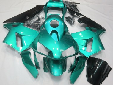 2003-2004 Teal Plain CBR600RR Motorcycle Fairings