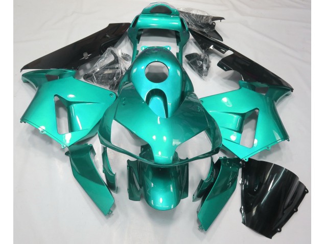 2003-2004 Teal Plain CBR600RR Motorcycle Fairings