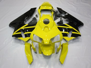 2003-2004 Yellow & Black OEM Style CBR600RR Motorcycle Fairings