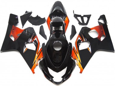 2004-2005 Bronze Orange OEM Style custom GSXR 600-750 Motorcycle Fairings