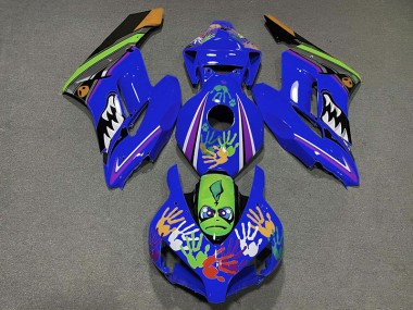 2004-2005 Dark Blue Shark CBR1000RR Motorcycle Fairings