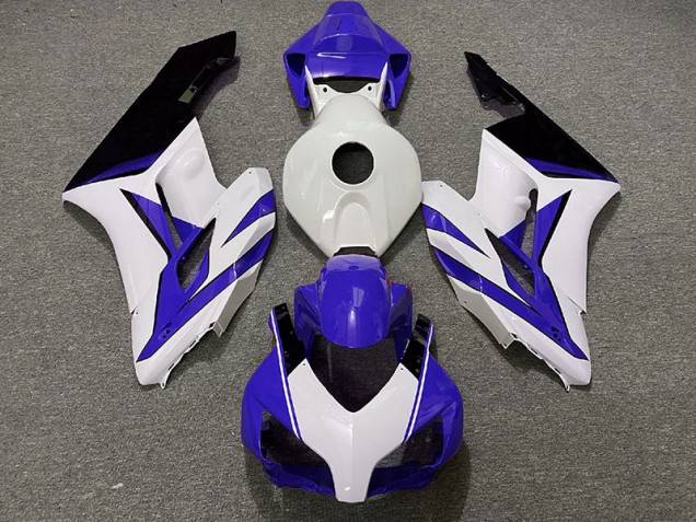 2004-2005 Dark Blue White and Gloss Black CBR1000RR Motorcycle Fairings
