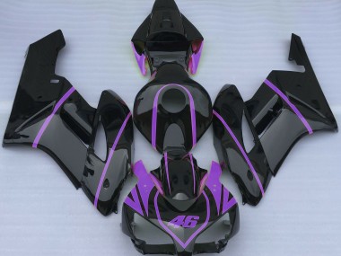 2004-2005 Gloss Black & Purple CBR1000RR Motorcycle Fairings