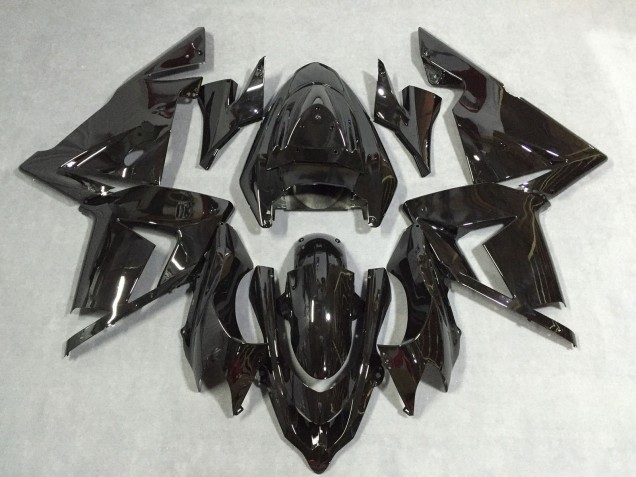 2004-2005 Gloss Black ZX10R Motorcycle Fairings