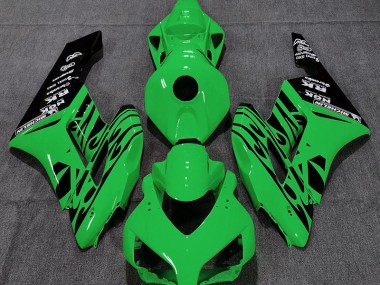 2004-2005 Gloss Green Flame CBR1000RR Motorcycle Fairings
