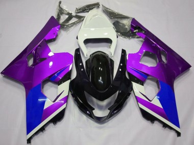 2004-2005 Gloss Purple GSXR 600-750 Motorcycle Fairings