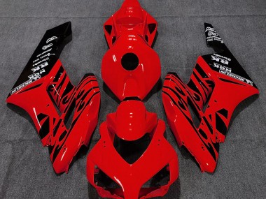 2004-2005 Gloss Red Flame CBR1000RR Motorcycle Fairings