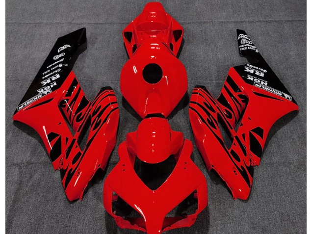 2004-2005 Gloss Red Flame CBR1000RR Motorcycle Fairings