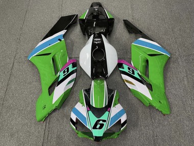2004-2005 Green 6 CBR1000RR Motorcycle Fairings