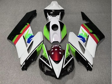 2004-2005 Green and Red Flag CBR1000RR Motorcycle Fairings