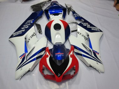 2004-2005 HRC Red and White CBR1000RR Motorcycle Fairings