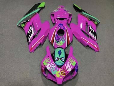 2004-2005 Pink Shark CBR1000RR Motorcycle Fairings