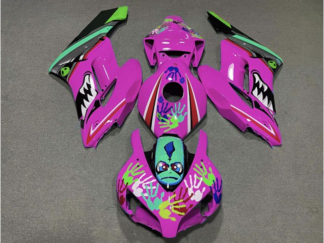 2004-2005 Pink Shark CBR1000RR Motorcycle Fairings
