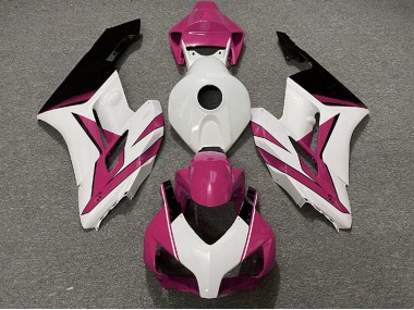 2004-2005 Pink White and Gloss Black CBR1000RR Motorcycle Fairings