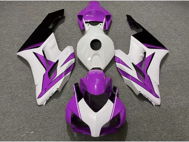 2004-2005 Purple White and Gloss Black CBR1000RR Motorcycle Fairings