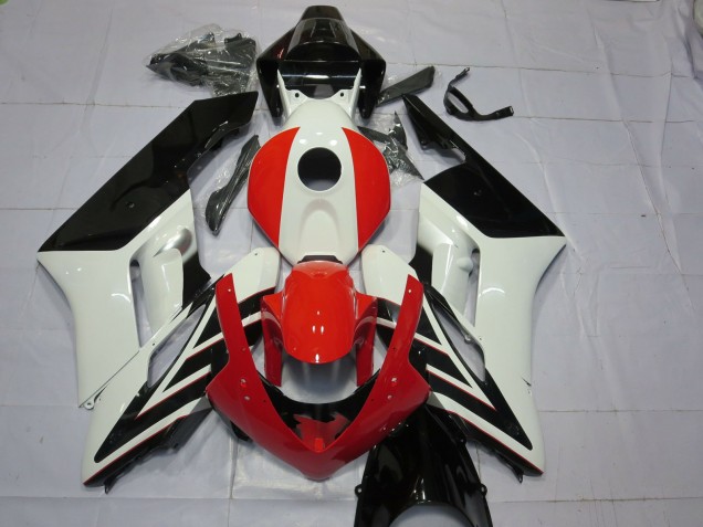 2004-2005 Red Black and White CBR1000RR Motorcycle Fairings