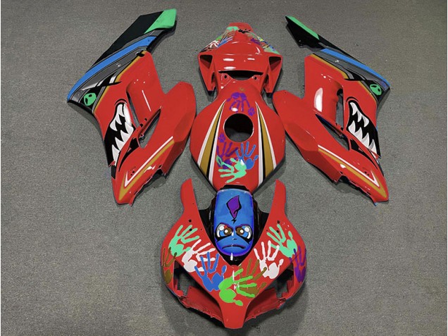 2004-2005 Red Shark CBR1000RR Motorcycle Fairings