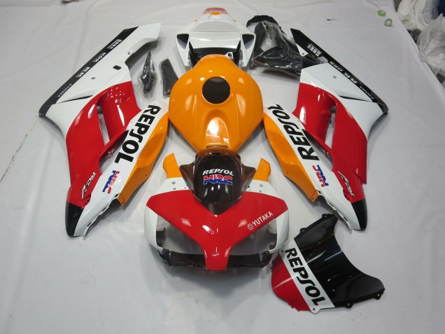 2004-2005 White Repsol CBR1000RR Motorcycle Fairings