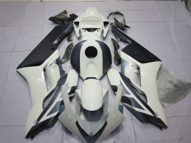 2004-2005 White and Silver CBR1000RR Motorcycle Fairings