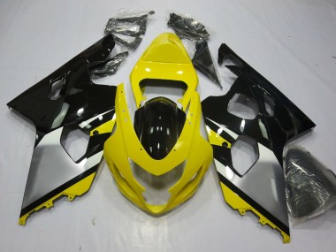 2004-2005 Yellow OEM Style GSXR 600-750 Motorcycle Fairings