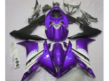 2004-2006 Bright Purple & White R1 Motorcycle Fairings