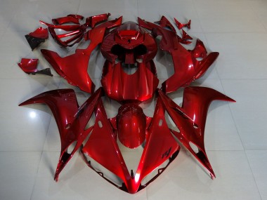2004-2006 Deep Red R1 Motorcycle Fairings