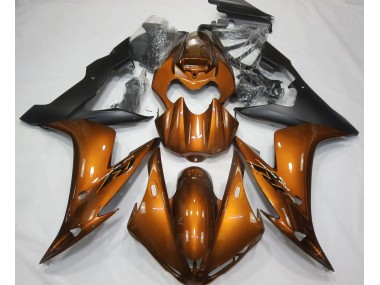 2004-2006 Gloss Orange & Black R1 Motorcycle Fairings