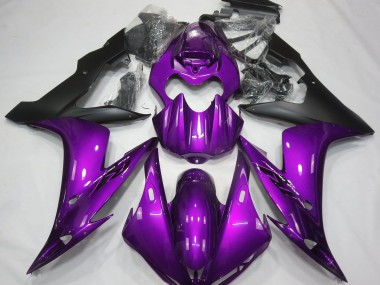 2004-2006 Gloss Purple & Black R1 Motorcycle Fairings