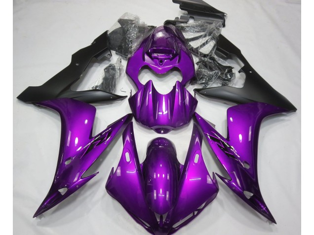 2004-2006 Gloss Purple & Black R1 Motorcycle Fairings