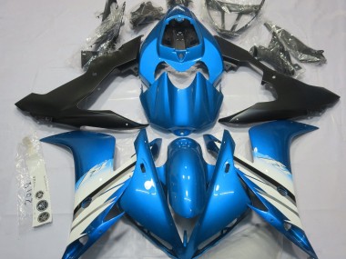 2004-2006 Light Blue & White R1 Motorcycle Fairings