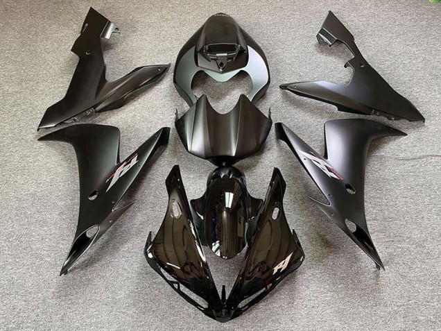 2004-2006 Matte Black Style R1 Motorcycle Fairings