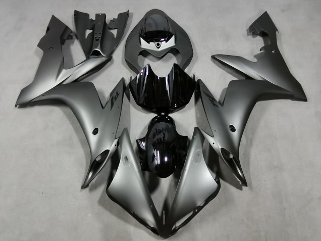 2004-2006 Matte Grey & Gloss Black R1 Motorcycle Fairings