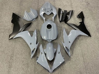 2004-2006 Nardo Grey & Black R1 Motorcycle Fairings