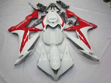 2004-2006 White and Red Style R1 Motorcycle Fairings