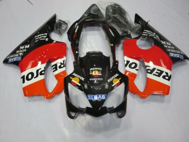 2004-2007 Classic Repsol CBR600 F4i Motorcycle Fairings