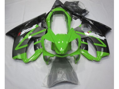 2004-2007 Gloss Green & Grey CBR600 F4i Motorcycle Fairings
