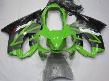 2004-2007 Gloss Green & Grey CBR600 F4i Motorcycle Fairings