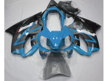 2004-2007 Gloss Light Blue & Grey CBR600 F4i Motorcycle Fairings