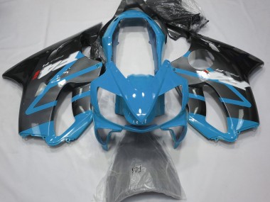 2004-2007 Gloss Light Blue & Grey CBR600 F4i Motorcycle Fairings