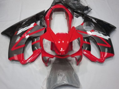 2004-2007 Gloss Red & Grey CBR600 F4i Motorcycle Fairings