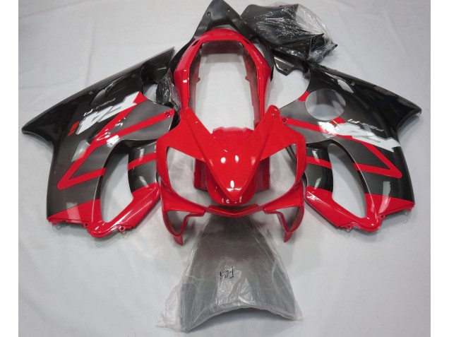 2004-2007 Gloss Red & Grey CBR600 F4i Motorcycle Fairings