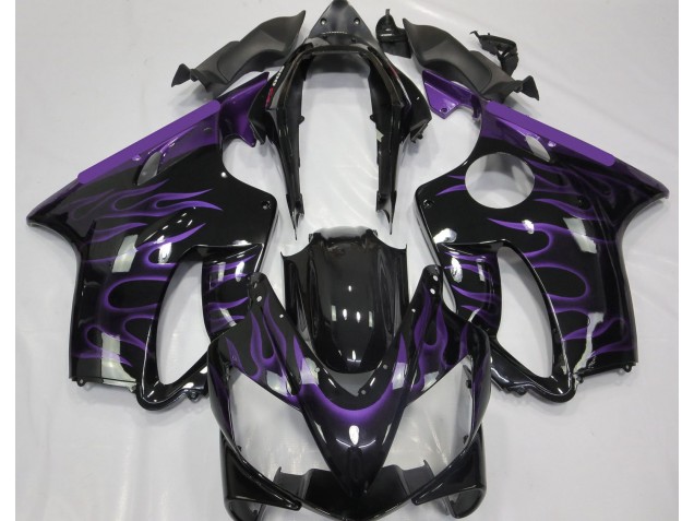 2004-2007 Purple Flame CBR600 F4i Motorcycle Fairings