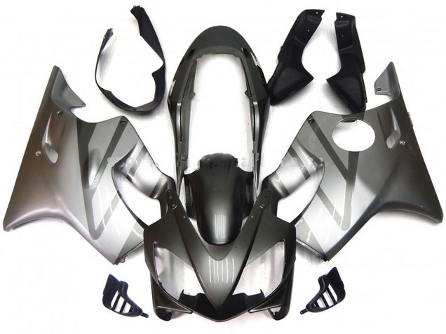 2004-2007 Silver and Grey Gloss CBR600 F4i Motorcycle Fairings