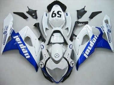 2005-2006 Blue Jordan GSXR 1000 Motorcycle Fairings