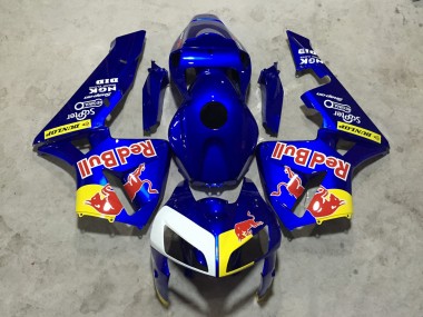2005-2006 Blue Red Bull CBR600RR Motorcycle Fairings