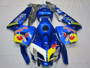 2005-2006 Blue RedBull Style CBR600RR Motorcycle Fairings