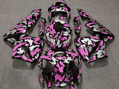 2005-2006 Camo & LIGHT PINK CBR600RR Motorcycle Fairings