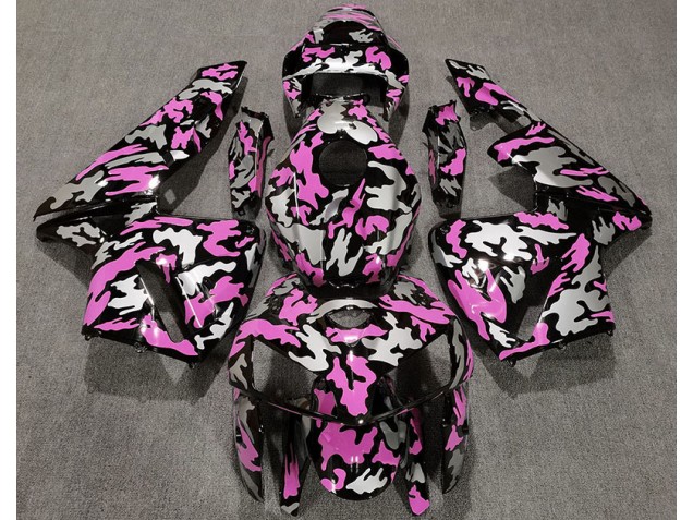 2005-2006 Camo & LIGHT PINK CBR600RR Motorcycle Fairings